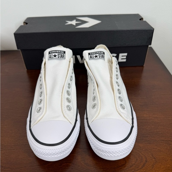 Converse Chuck Taylor All Star Slip CTAS White 164301F Sz Womens Size 9 / Men 7 - Picture 2 of 7